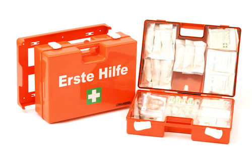Erste-Hilfe-Koffer SAN mit Füllung DIN 13157 (2021-11)