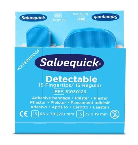 Salvequick® Pflasterstrips DEDEKTIERBAR 2